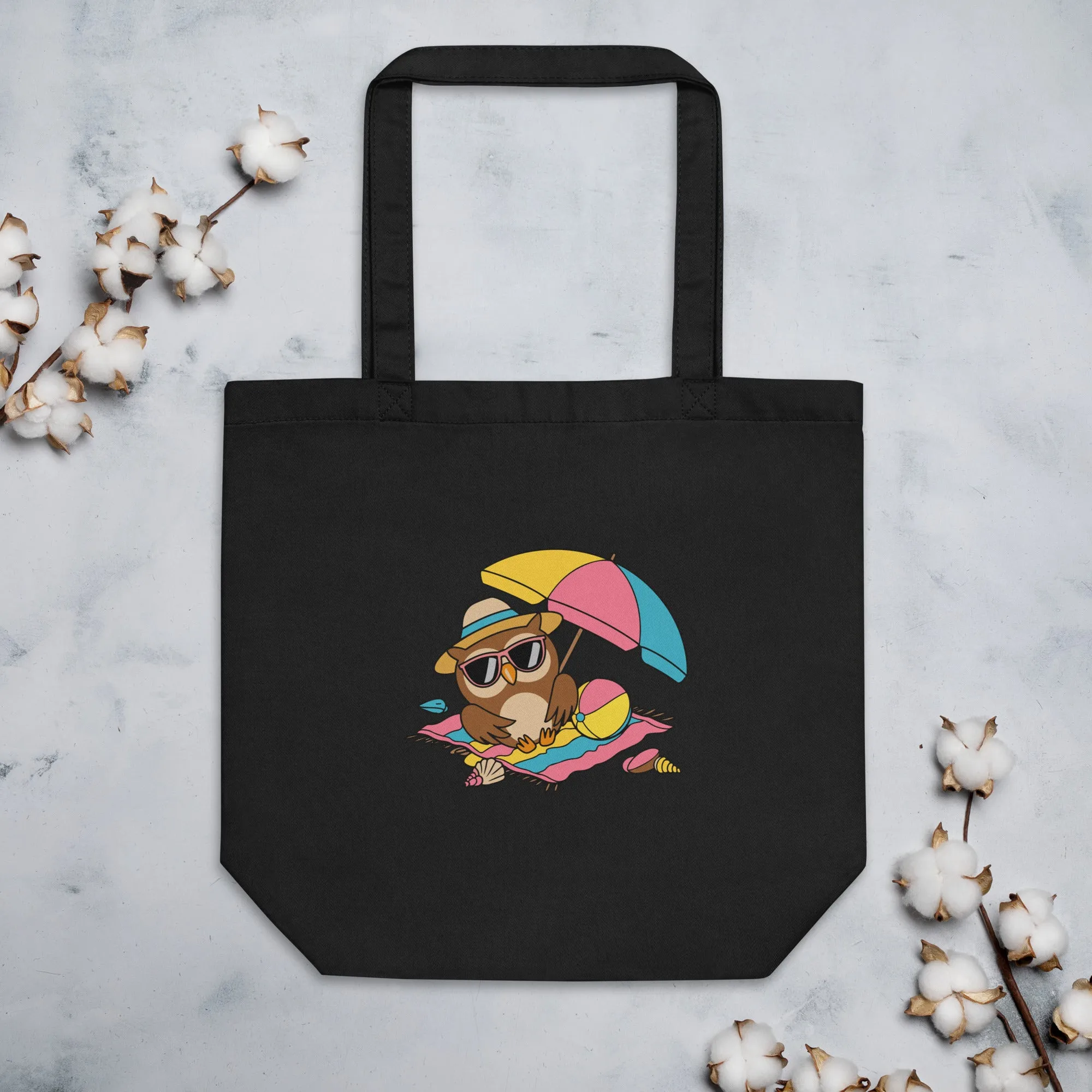 Eco Tote Bag: Owl Themed Stylish, Sustainable, and Perfect for Every Day
