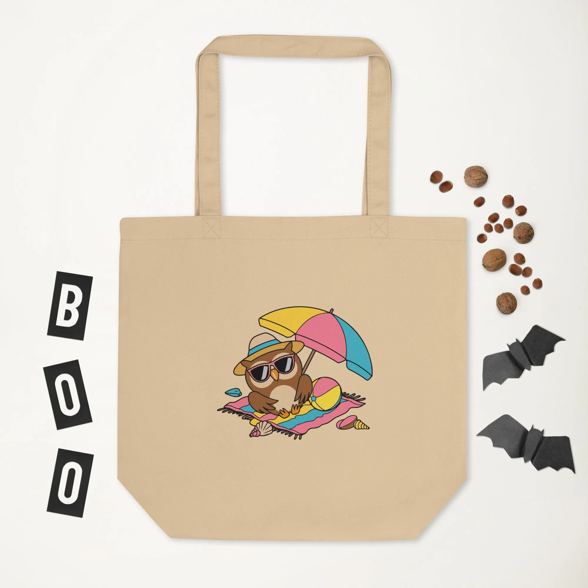 Eco Tote Bag: Owl Themed Stylish, Sustainable, and Perfect for Every Day