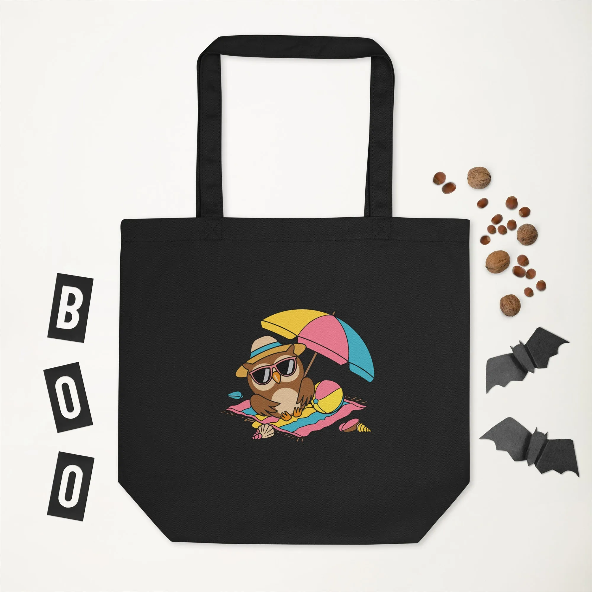 Eco Tote Bag: Owl Themed Stylish, Sustainable, and Perfect for Every Day