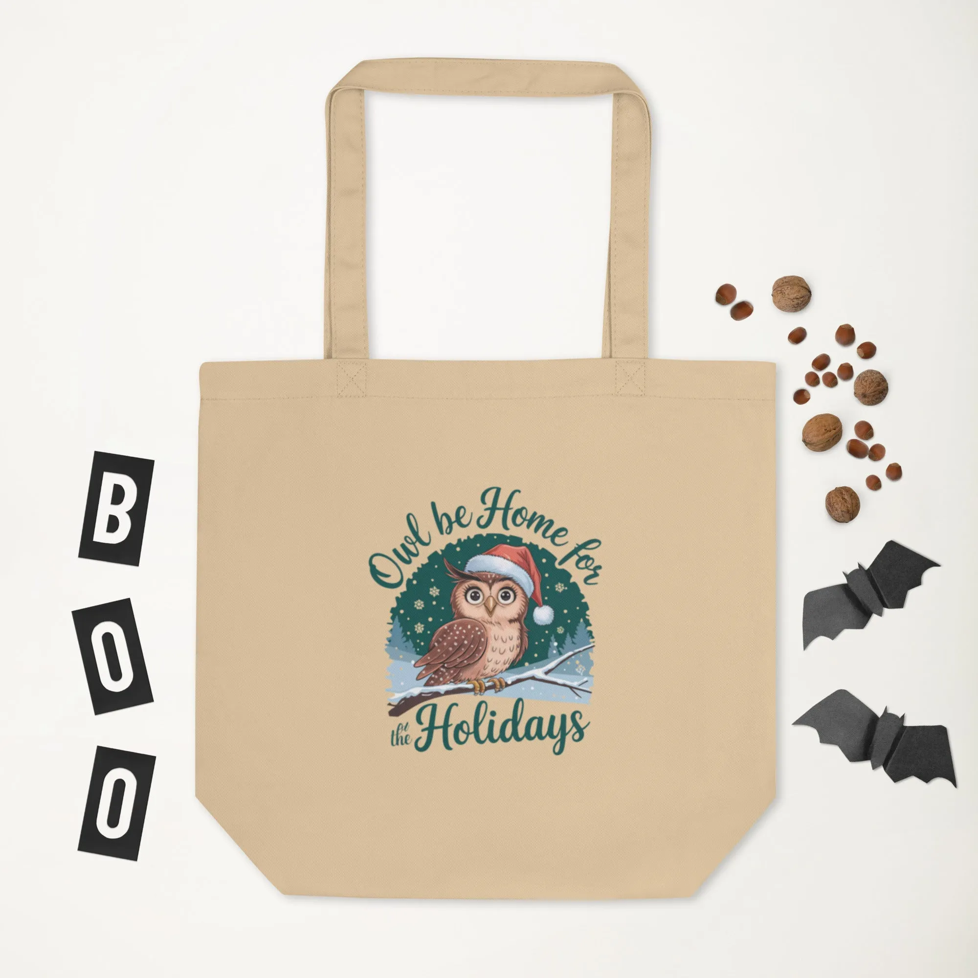 Eco Tote Bag - Owl Themed Stylish, Versatile, and Sustainable for Everyday Use