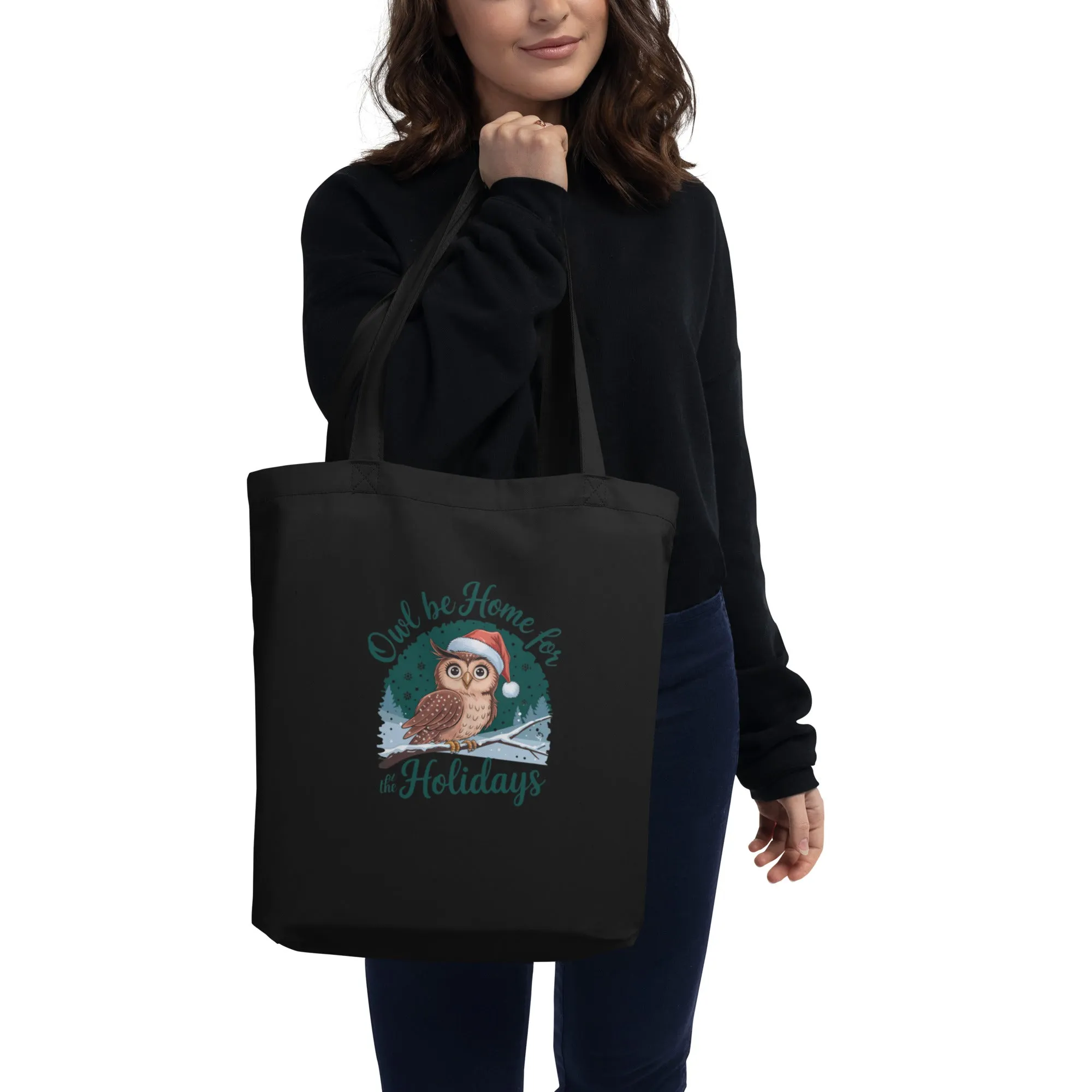 Eco Tote Bag - Owl Themed Stylish, Versatile, and Sustainable for Everyday Use