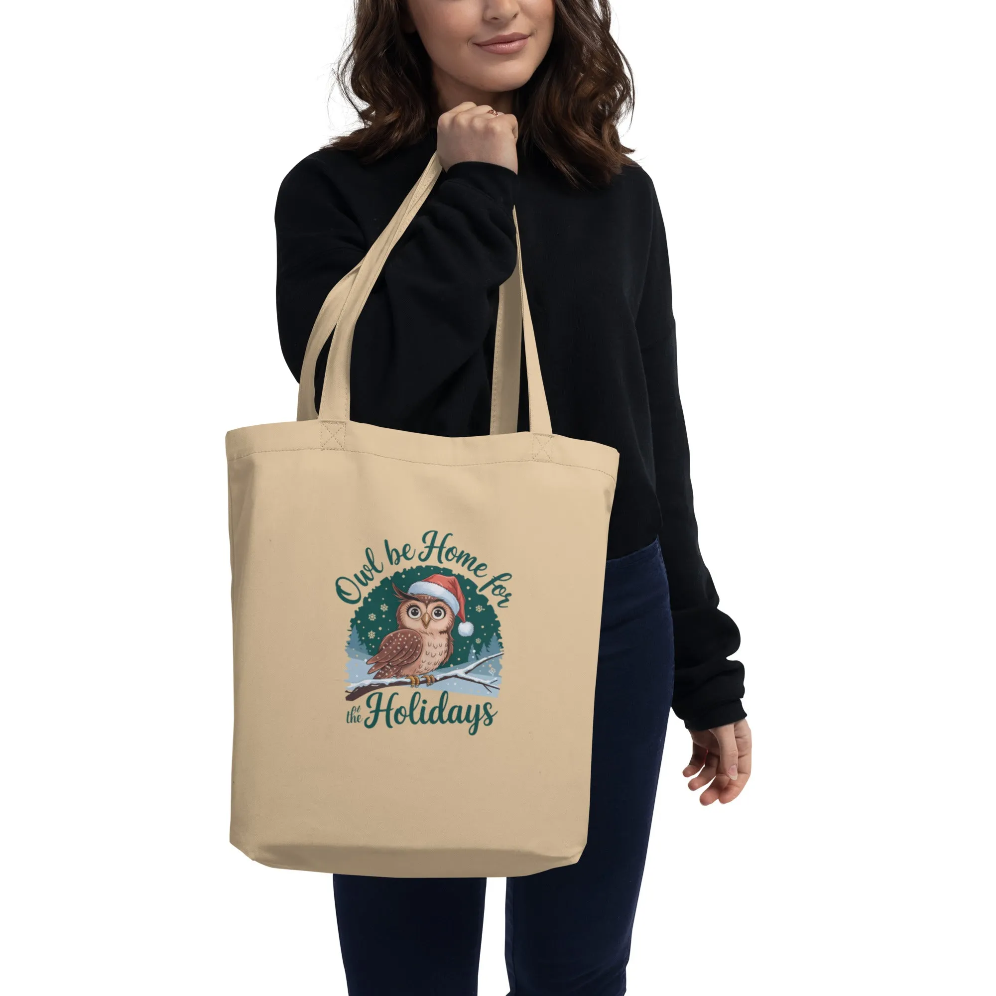 Eco Tote Bag - Owl Themed Stylish, Versatile, and Sustainable for Everyday Use