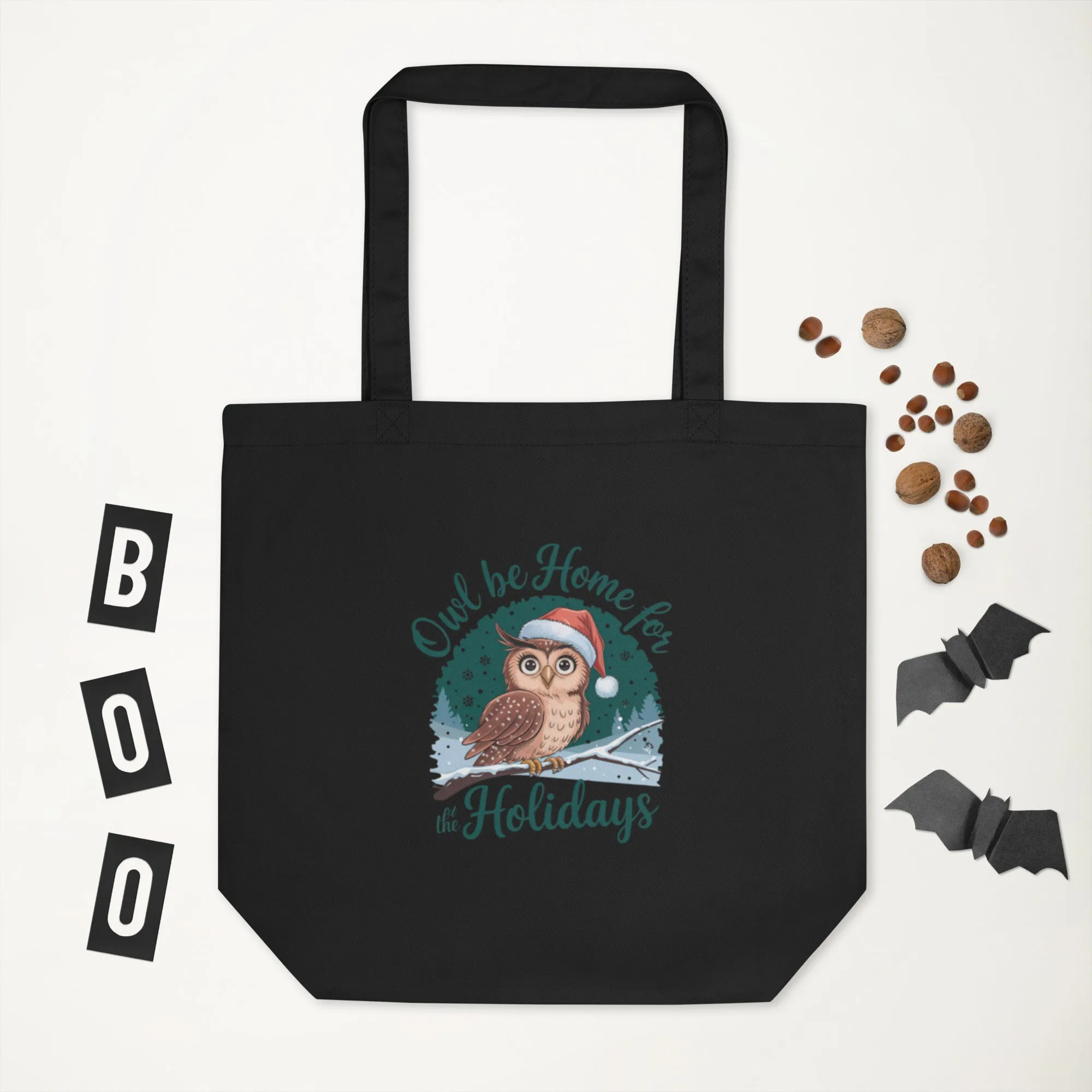 Eco Tote Bag - Owl Themed Stylish, Versatile, and Sustainable for Everyday Use