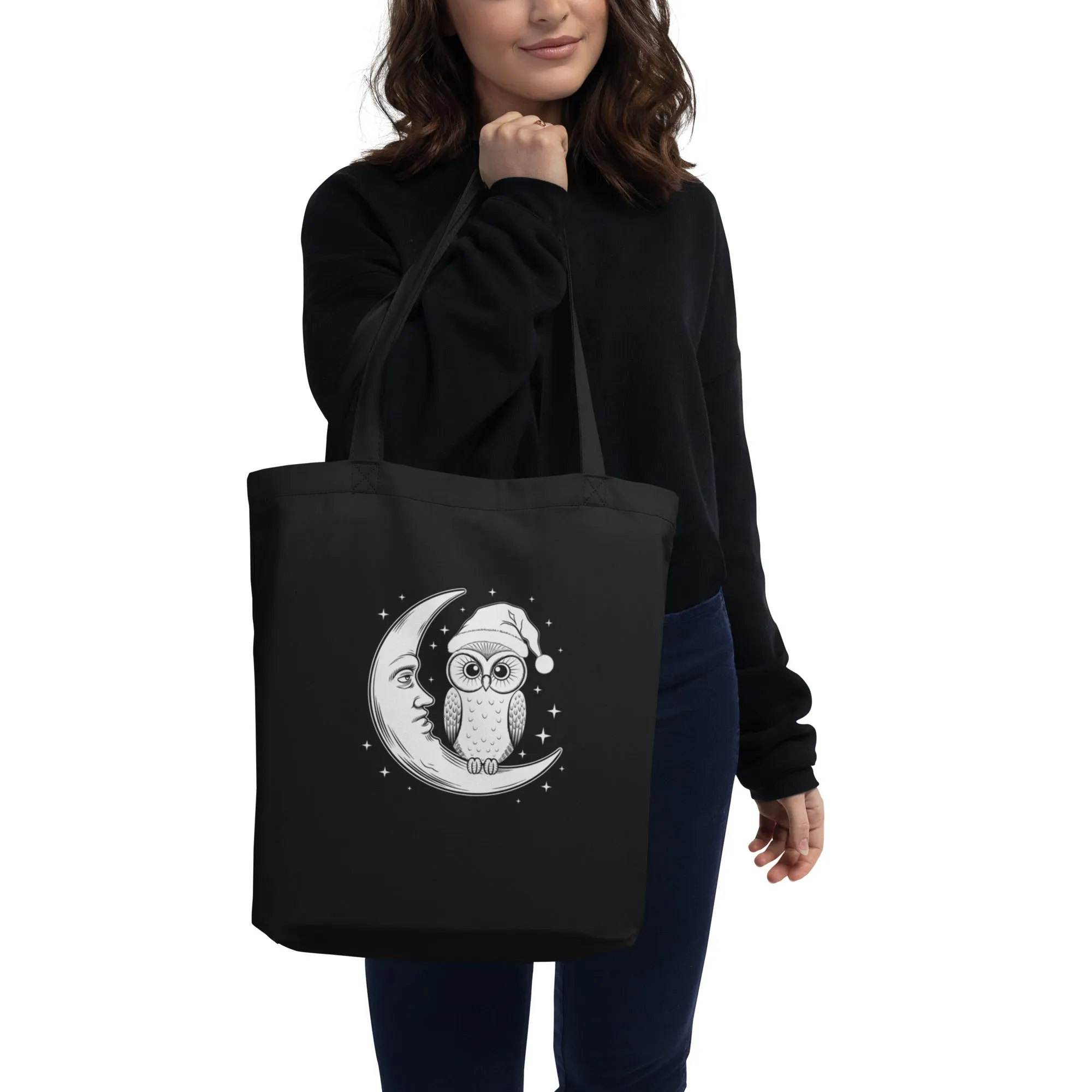 Eco Tote Bag: Owl Themed Sustainable, Versatile, and Stylish for Every Day