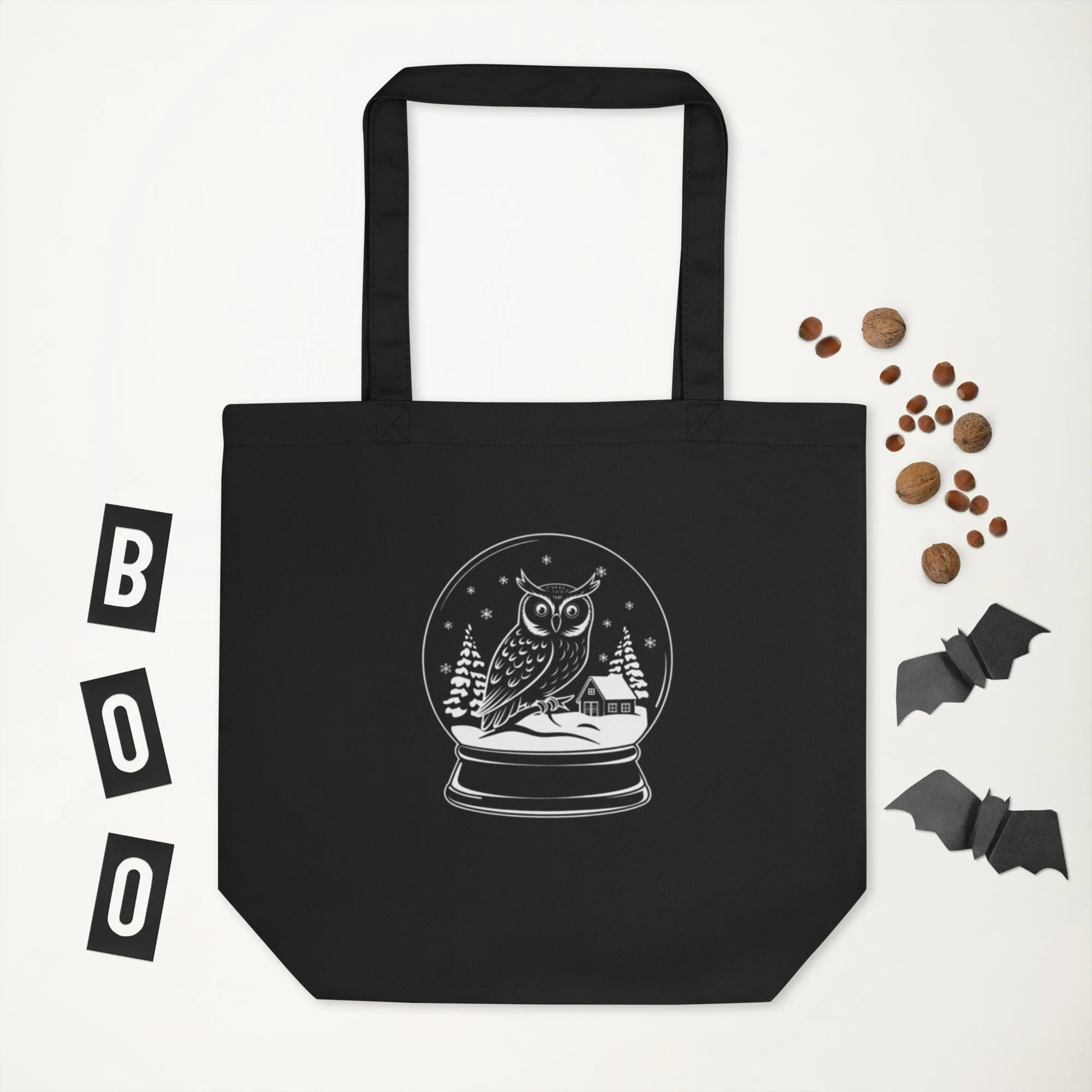 Eco Tote Bag: Owl Themed Sustainable, Versatile, and Stylish for Every Day