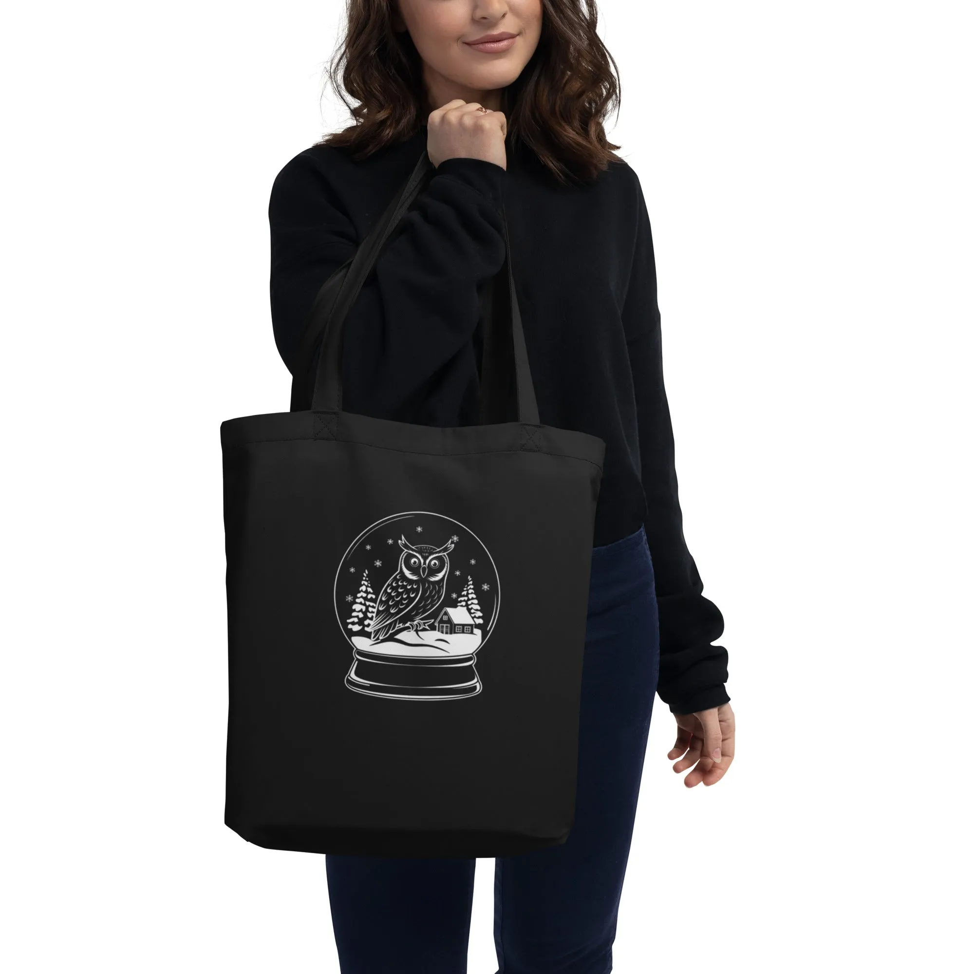 Eco Tote Bag: Owl Themed Sustainable, Versatile, and Stylish for Every Day