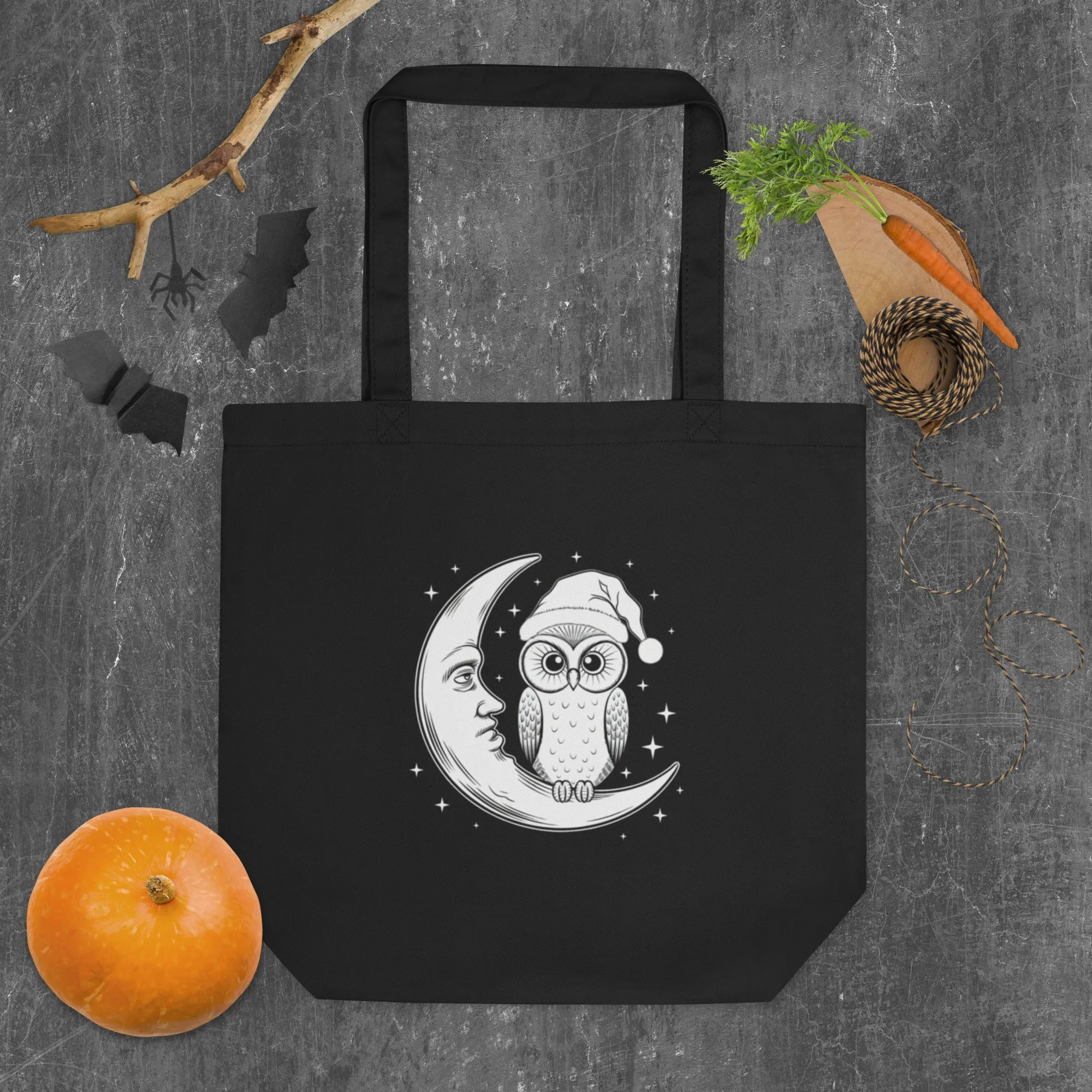 Eco Tote Bag: Owl Themed Sustainable, Versatile, and Stylish for Every Day