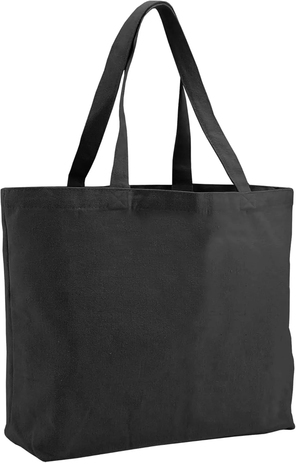 Economical Canvas Cotton Tote Bag, 6 | 8 Pack, Lightweight Reusable Grocery Shopping Cloth Bags, DIY, Advertising, Promotion