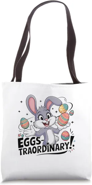 Eggs Traordinary Easter Day Egg Chocolate Hunting Tote Bag