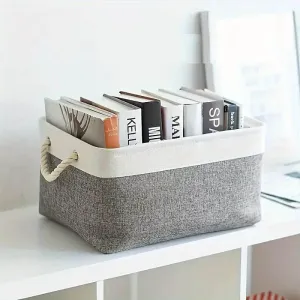 Emile Decorative Storage Baskets - Home Organizer Bins