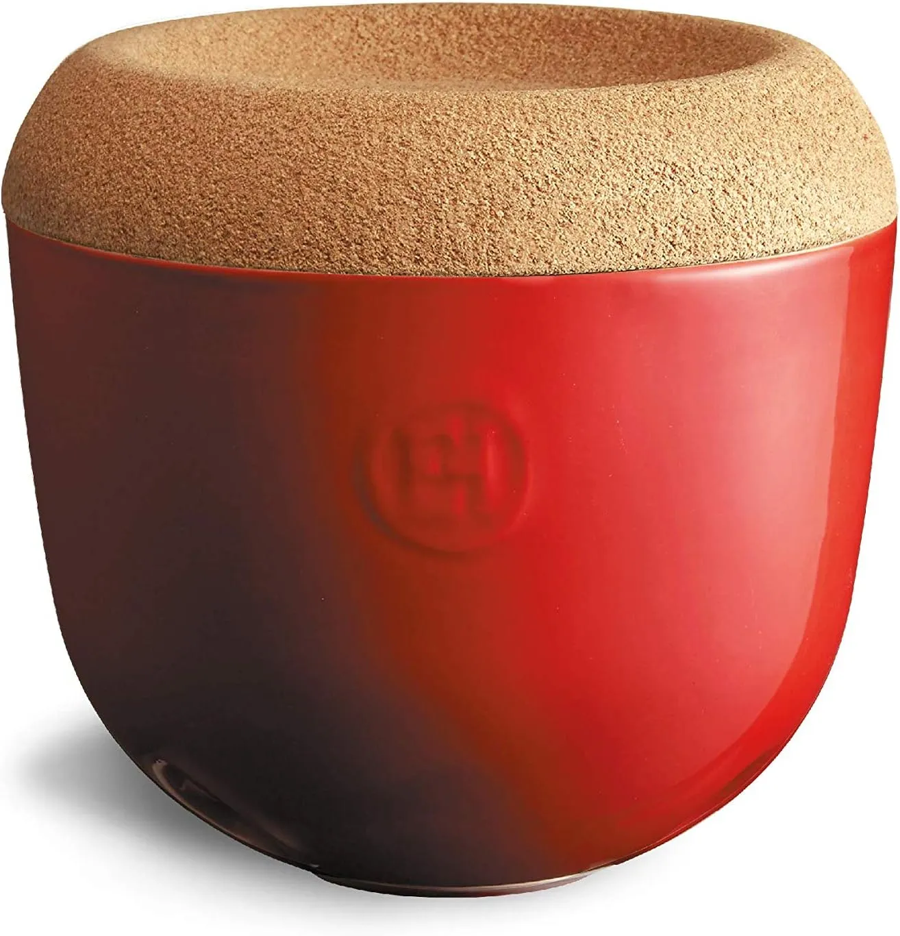 Emile Henry 1.1 Qt. Garlic Pot | Burgundy