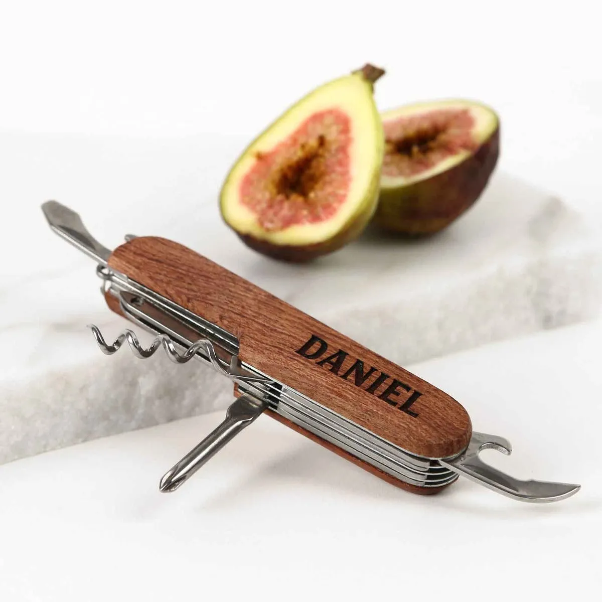 Engraved Wooden Multi Tool