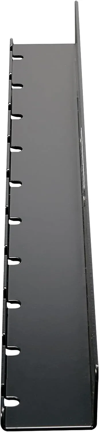 Extreme Max 5001.6171 Wall-Mount Pneumatic Air Tool Rack Holder for Enclosed Race Trailer Shop Garage Storage - Black