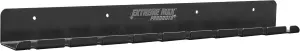 Extreme Max 5001.6171 Wall-Mount Pneumatic Air Tool Rack Holder for Enclosed Race Trailer Shop Garage Storage - Black