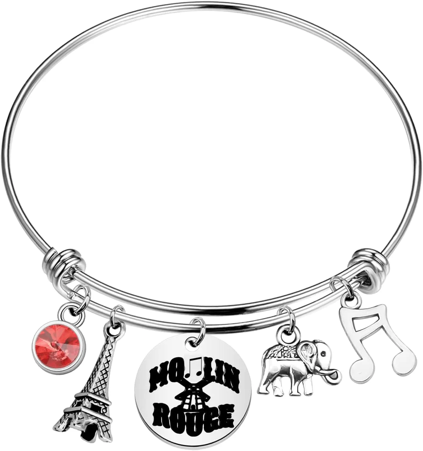 FAADBUK Musical Inspired Charm Bracelet Theatre Fans Gift Opening Night Gift