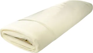 FabricLA 100% Nylon Tulle Mesh Fabric - Wedding Tulle Veil Fabric - 108" Wide (270 CM) Tulle Fabric Bolt of 50 Yard - Use as Wedding Gowns, Wedding Veils, Dresses, & Interior Design - Ivory