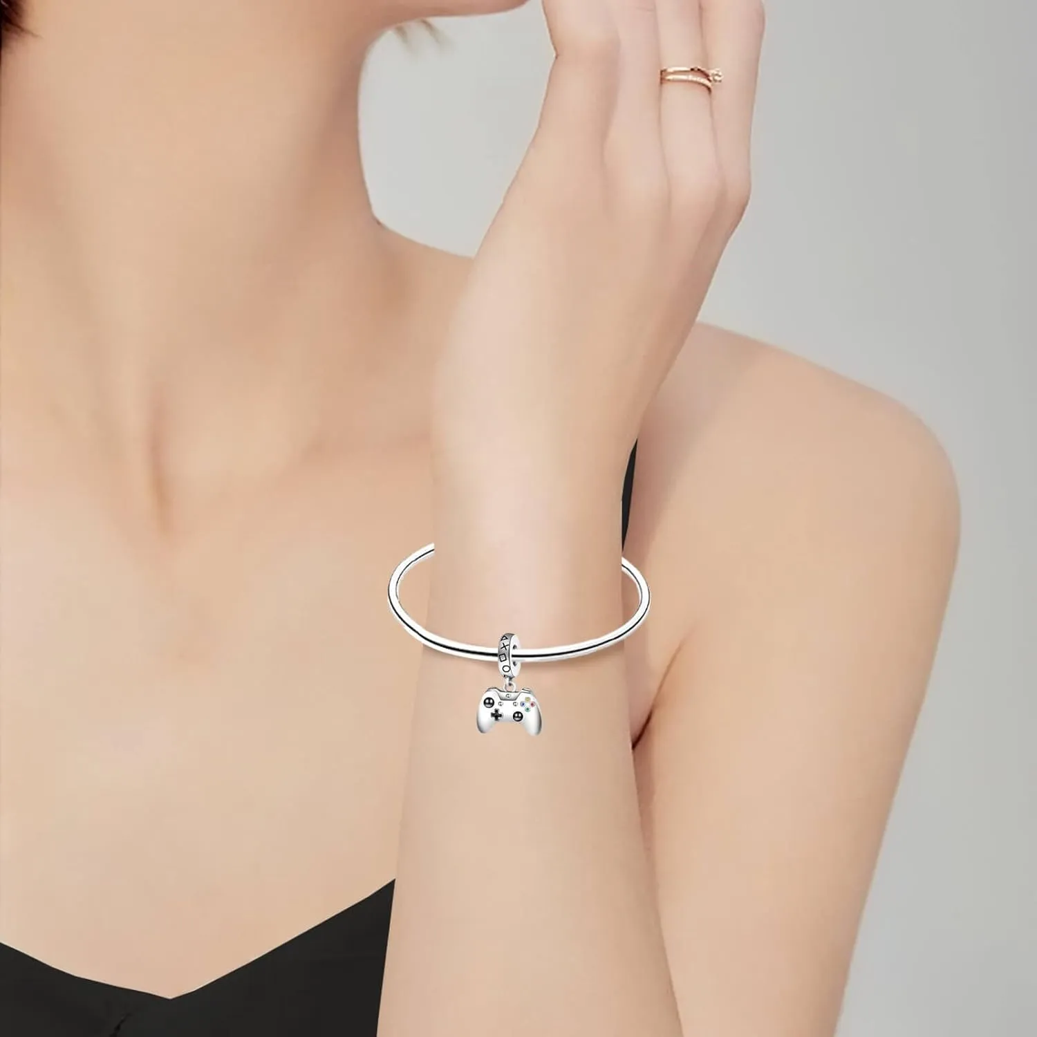 Family Love Mother Daughter Grandma Charm 925 Sterling Silver fits Bracelets Necklace Pendant Bead Charms Jewelry Gift for Women Family Friends
