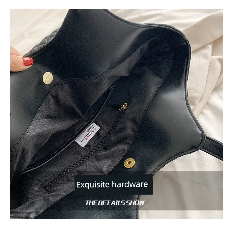 Fancy Women's Fashion Satchel Commuter Shoulder Bag