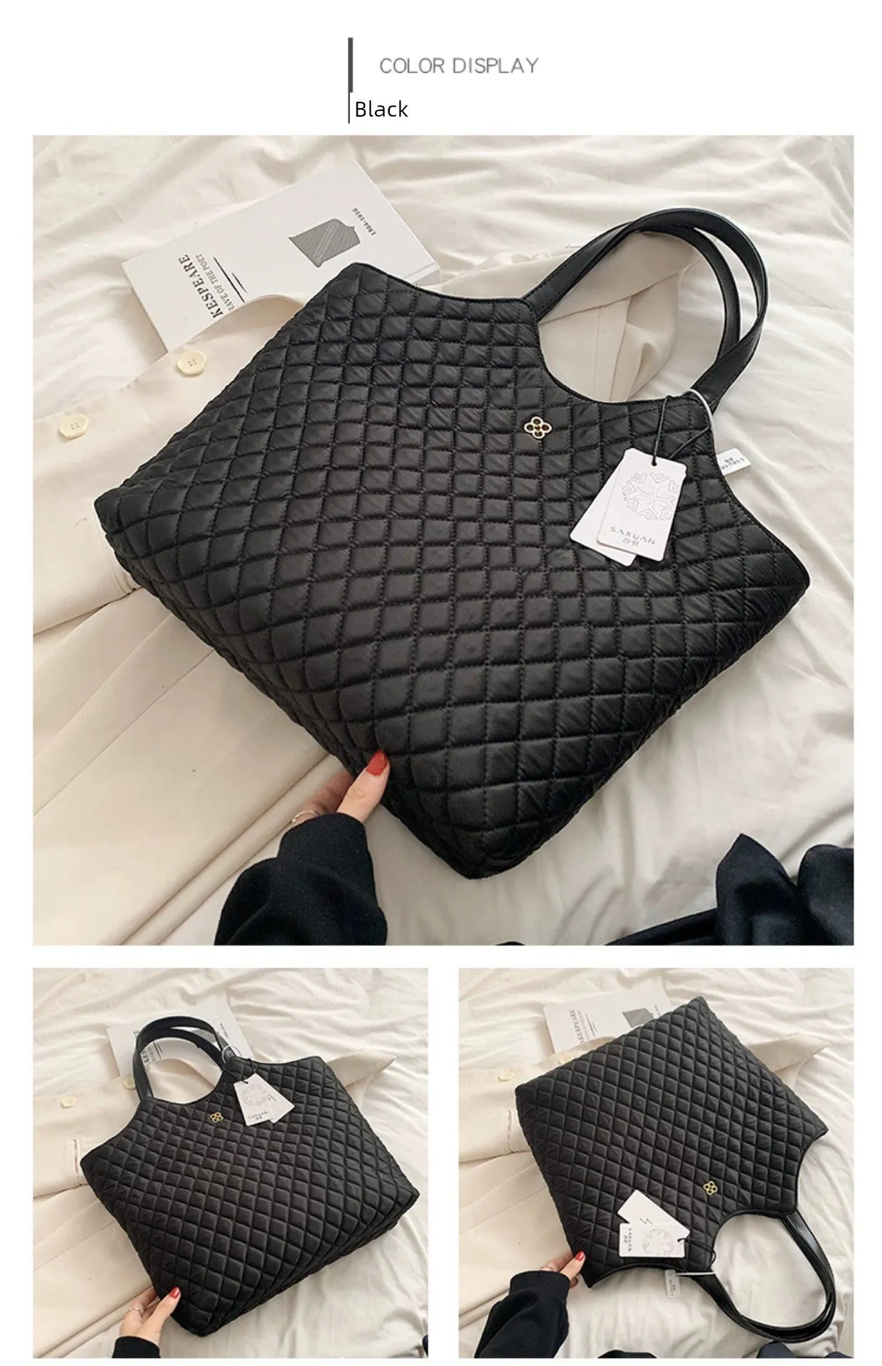 Fancy Women's Fashion Satchel Commuter Shoulder Bag