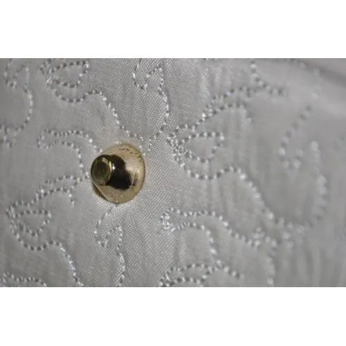 FARLEY -  Womens Off-White Lamb Embroidered Stitching Unique Handbag