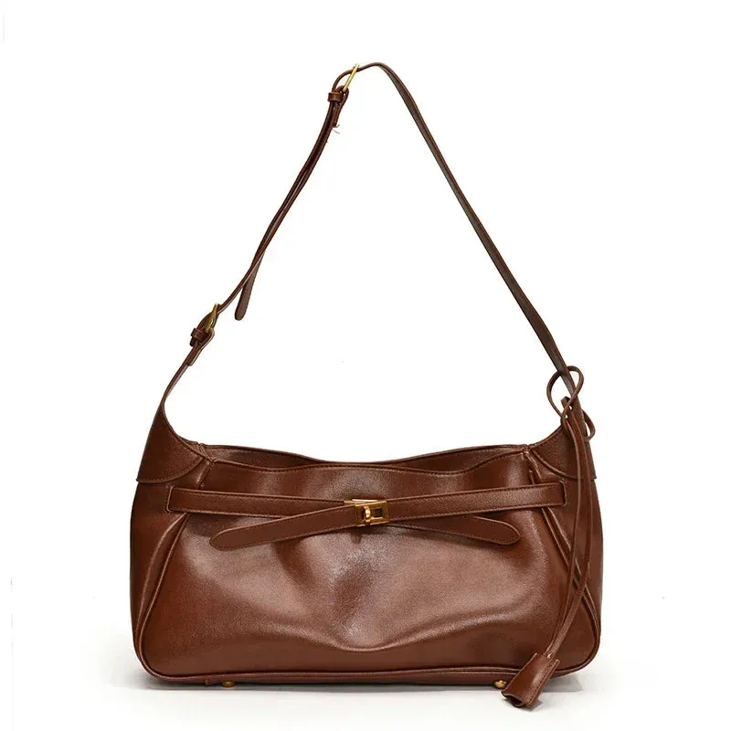 Faux Leather Shoulder Bags for Women