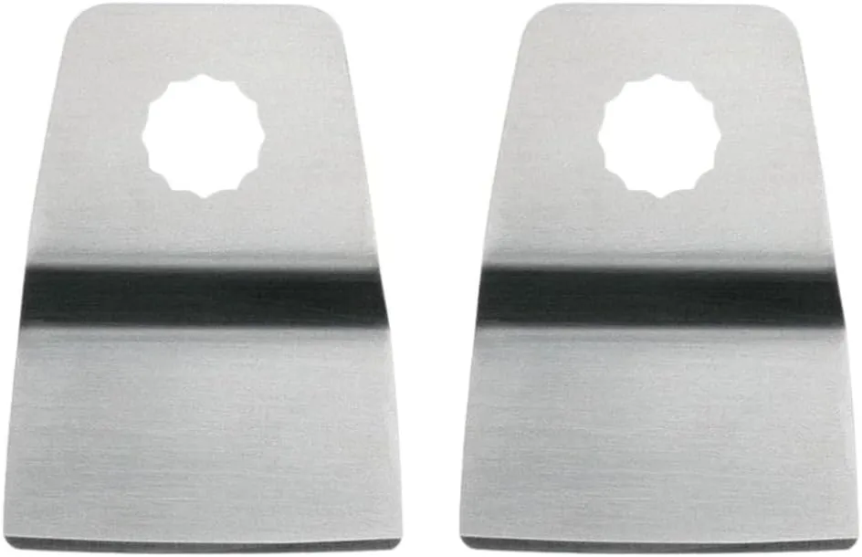 Fein Rigid Scraper Blade for MultiMaster Tools - Efficient Removal of Floor Coverings, Waterproofing and Adhesive Residues, 2-1/2 Length, 2-Pack - 63903206018
