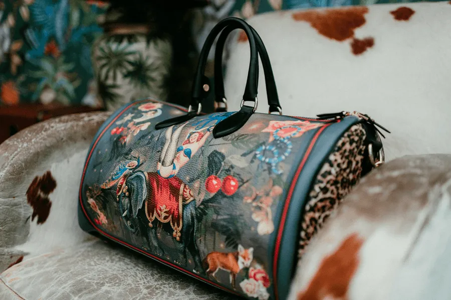 FiFi Nappa Leather Duffle Bag