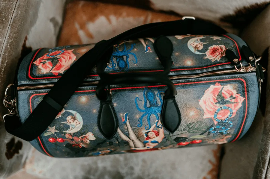 FiFi Nappa Leather Duffle Bag