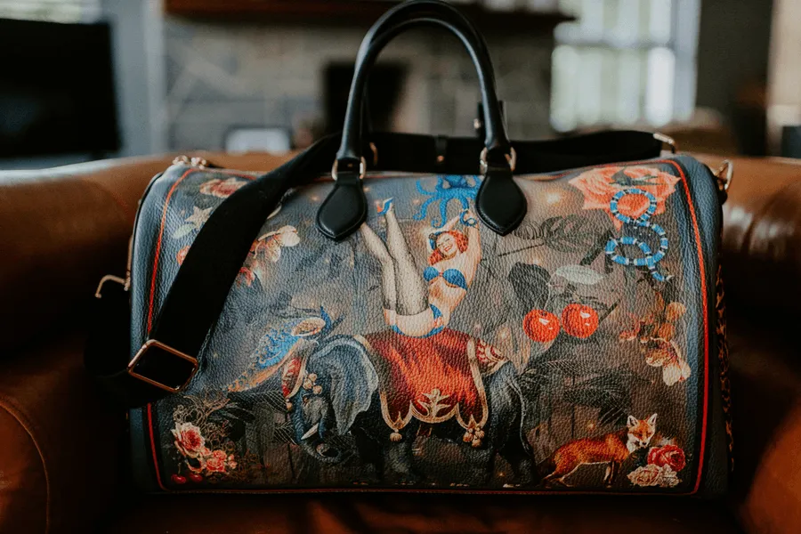 FiFi Nappa Leather Duffle Bag