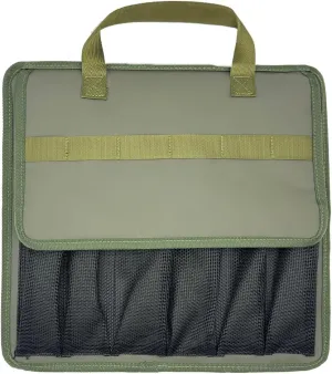 Fishing Jig Bag Large Lures Bags Saltwater & Freshwater,Slow Pitch Jigs Storage Bag Suitable For Max 10in Jigs,Heavy Duty Offshore Fishing Jigs Lead Bag Waterproof Fishing Gear Accessories Bag