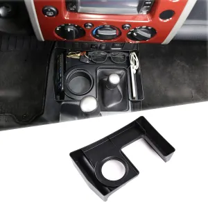 Fit for Toyota FJ Cruiser 2007-2021 Gear Shift Storage Box, Gear Shift Console Side Tray Organizer, Create Extra Storage Space for Passenger Side Organizer Tray(U-Shape)