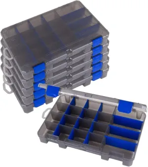 Flambeau Outdoors Zerust MAX 4004ZMP Tuff Tainer - 6-PK Bundle, Smoke Gray