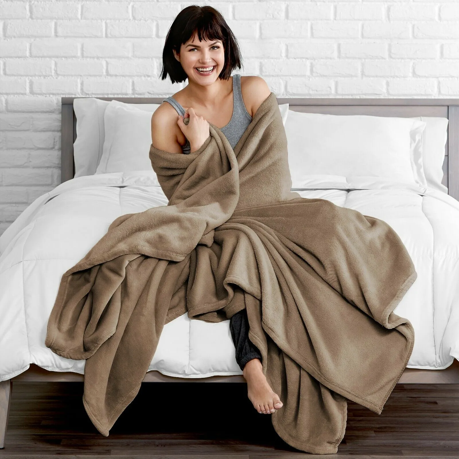 Fleece Blanket - Ultra Soft Microplush Velvet Blanket - Premium