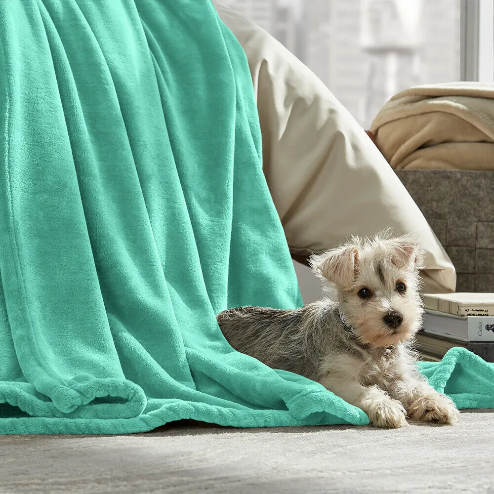 Fleece Blanket - Ultra Soft Microplush Velvet Blanket - Premium