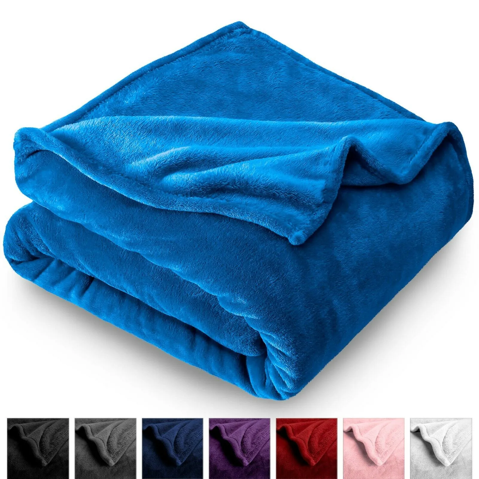 Fleece Blanket - Ultra Soft Microplush Velvet Blanket - Premium