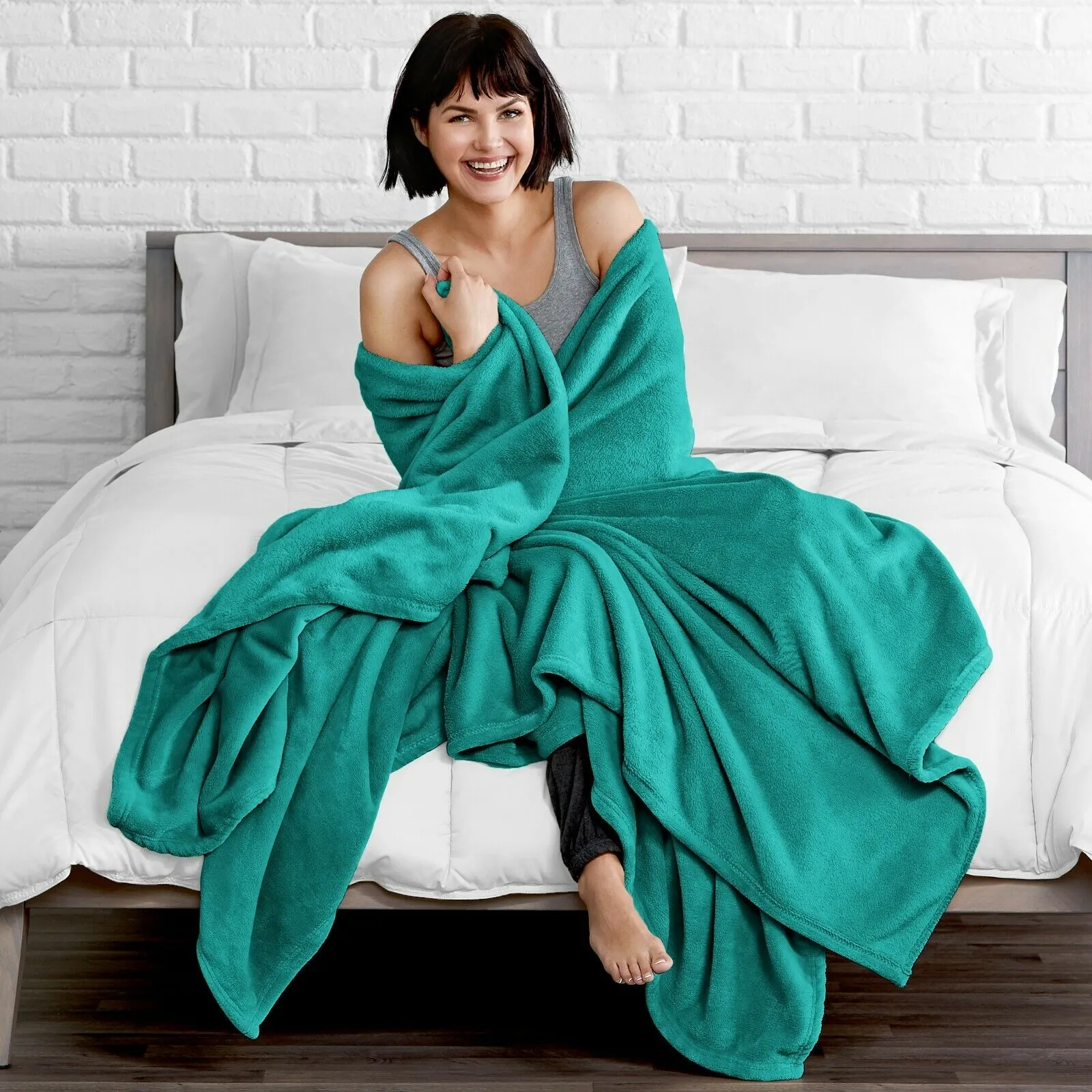 Fleece Blanket - Ultra Soft Microplush Velvet Blanket - Premium