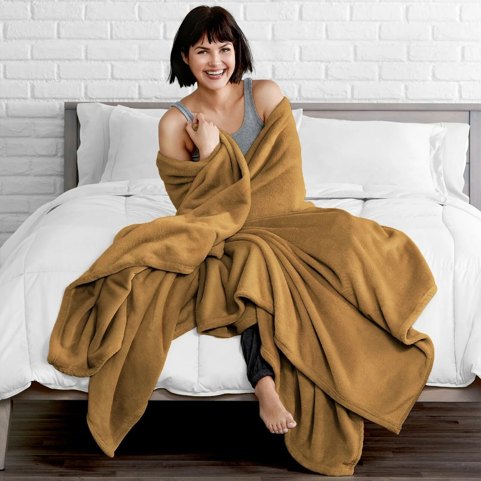 Fleece Blanket - Ultra Soft Microplush Velvet Blanket - Premium