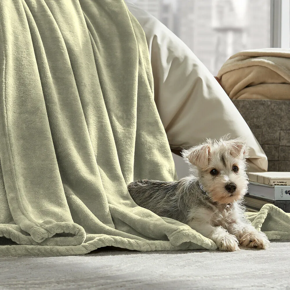 Fleece Blanket - Ultra Soft Microplush Velvet Blanket - Premium