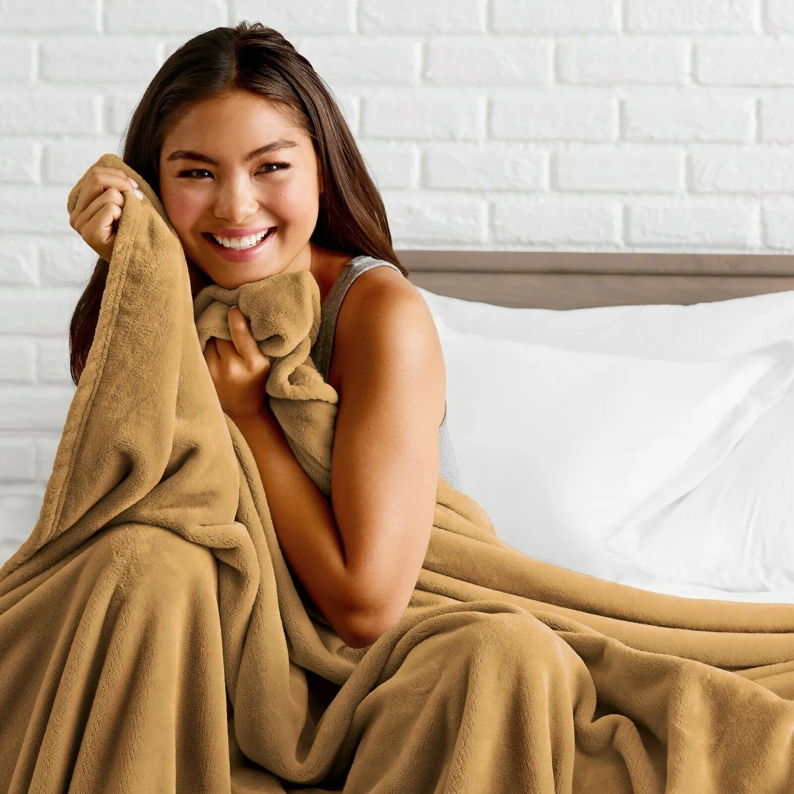 Fleece Blanket - Ultra Soft Microplush Velvet Blanket - Premium