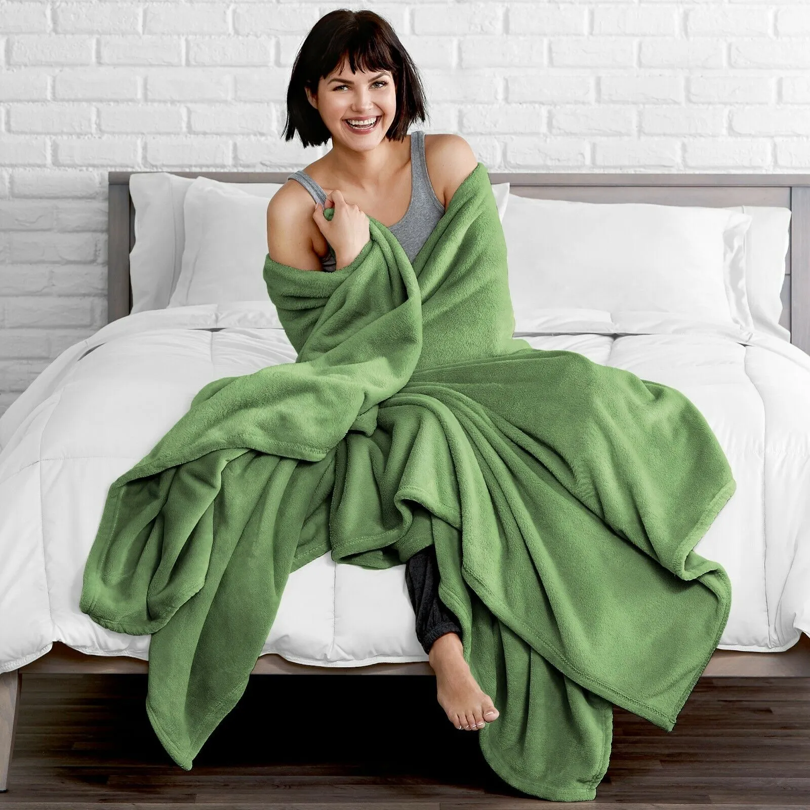 Fleece Blanket - Ultra Soft Microplush Velvet Blanket - Premium