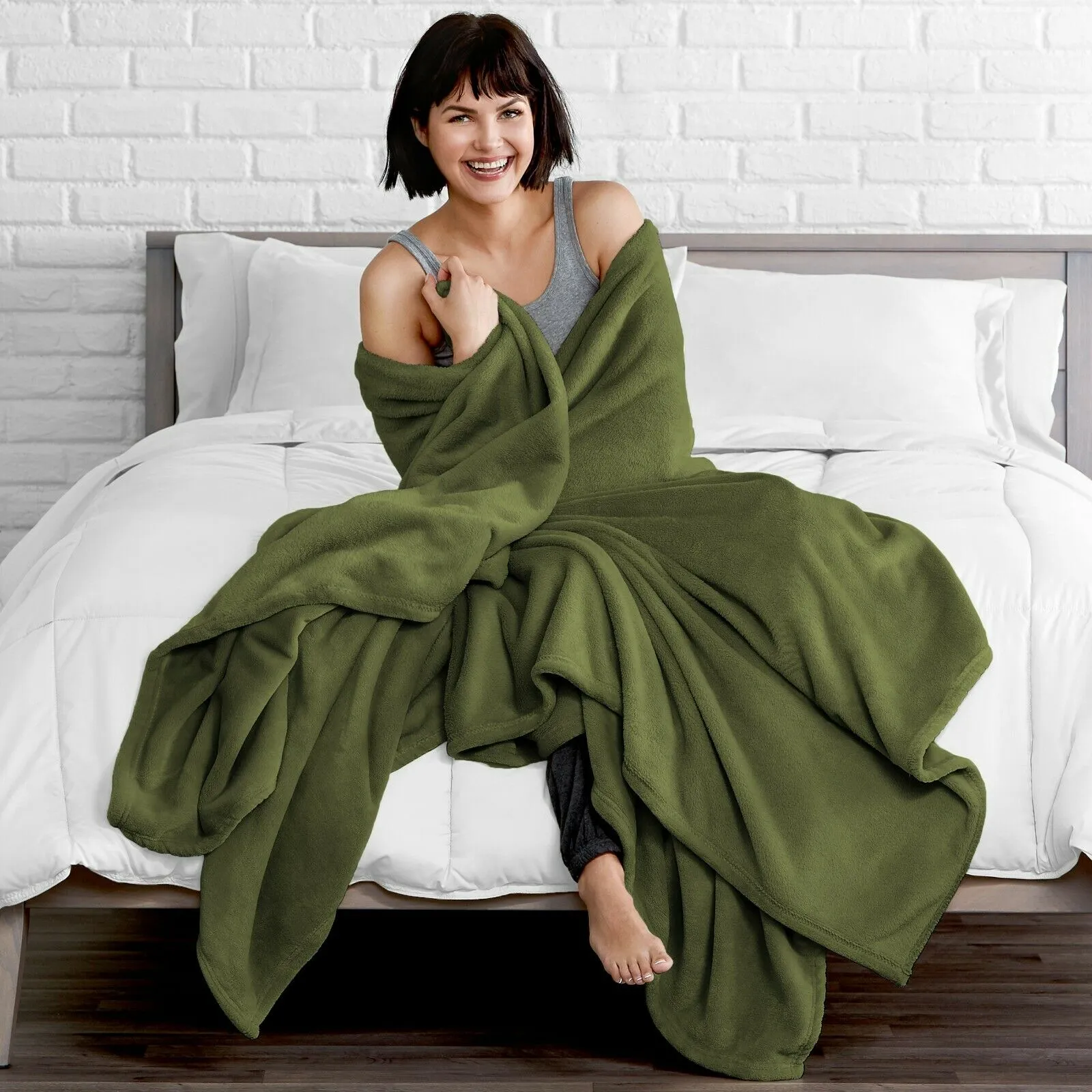 Fleece Blanket - Ultra Soft Microplush Velvet Blanket - Premium