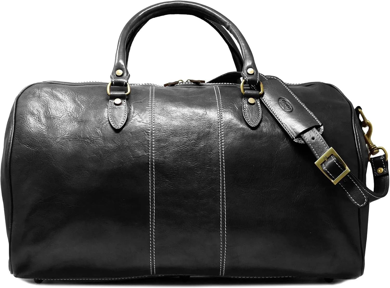Floto Luggage Venezia Duffle Italian Leather Weekender Bag, One Size