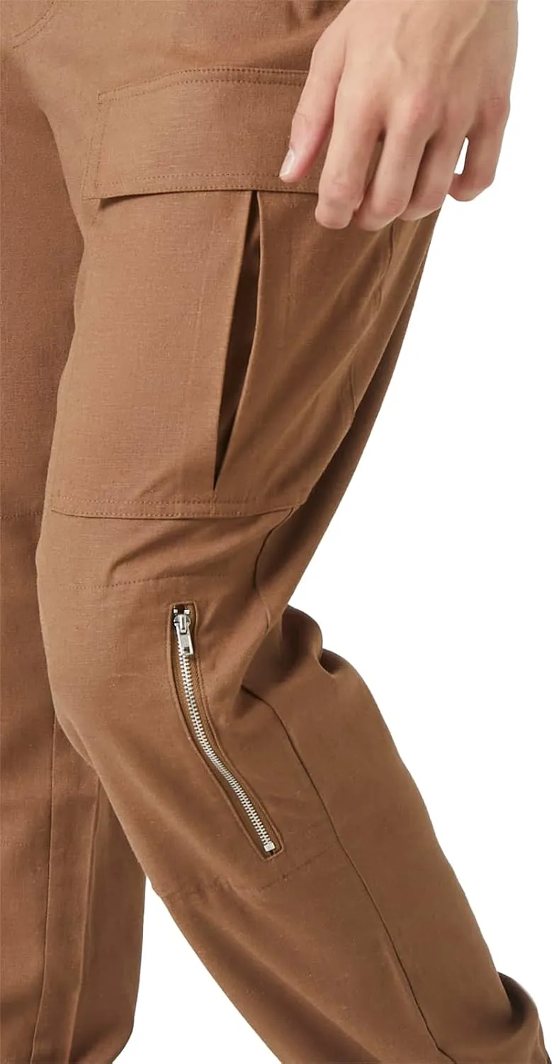 Forever 21 Men's Cargo Drawstring Joggers