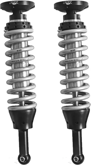 FOX Factory Fox Shox Fox Racing Fox 2.5 Factory Series Coil Over IFP Shock Set Black/Zinc