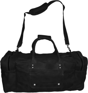 Full Hide Leather Travel/Flight Duffle Bag
