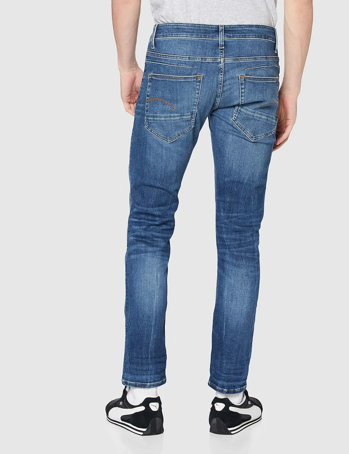 G-STAR Raw D-STAQ 3D Superslim Jean in Rink Superstretch Pants