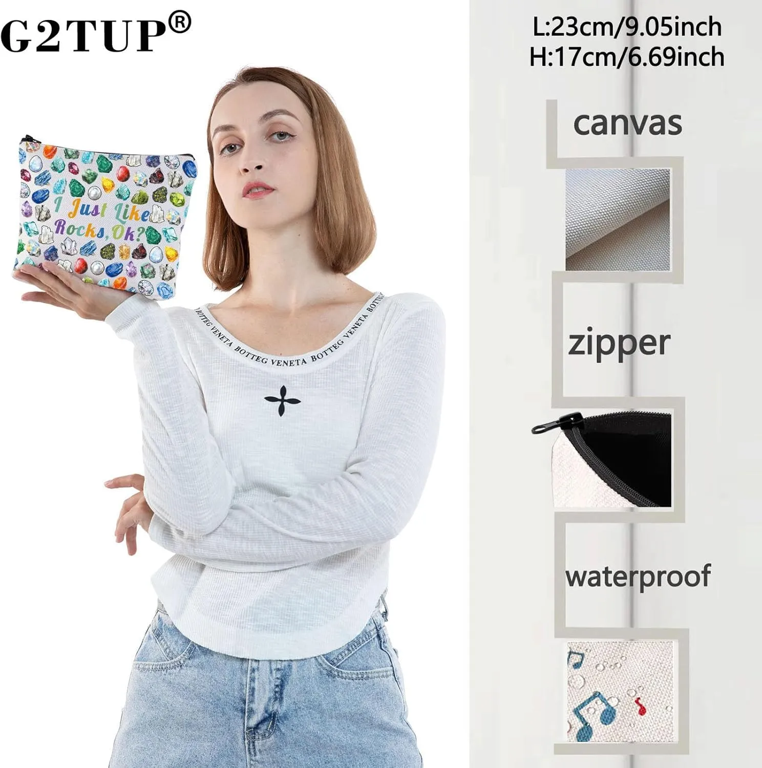 G2TUP Rockhounding Lovers Rock Collectors Tote Bag I Just Really Love Cool Rocks Geology Gifts Rock Hunter Handbag