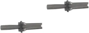 Gadpiparty 2 Pcs Marble Splitter Granite Splitter Heavy Duty Stone Splitter Tools Plug Wedge Shims Concrete Tools Manual Stone Splitter