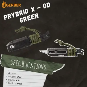 GERBER PRYBRID X - OD GREEN