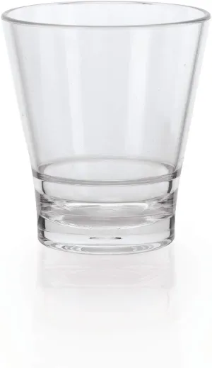 GET S-11-CL Plastic Revo Rocks Glasses, 12 Oz, Case of 2 Dozen